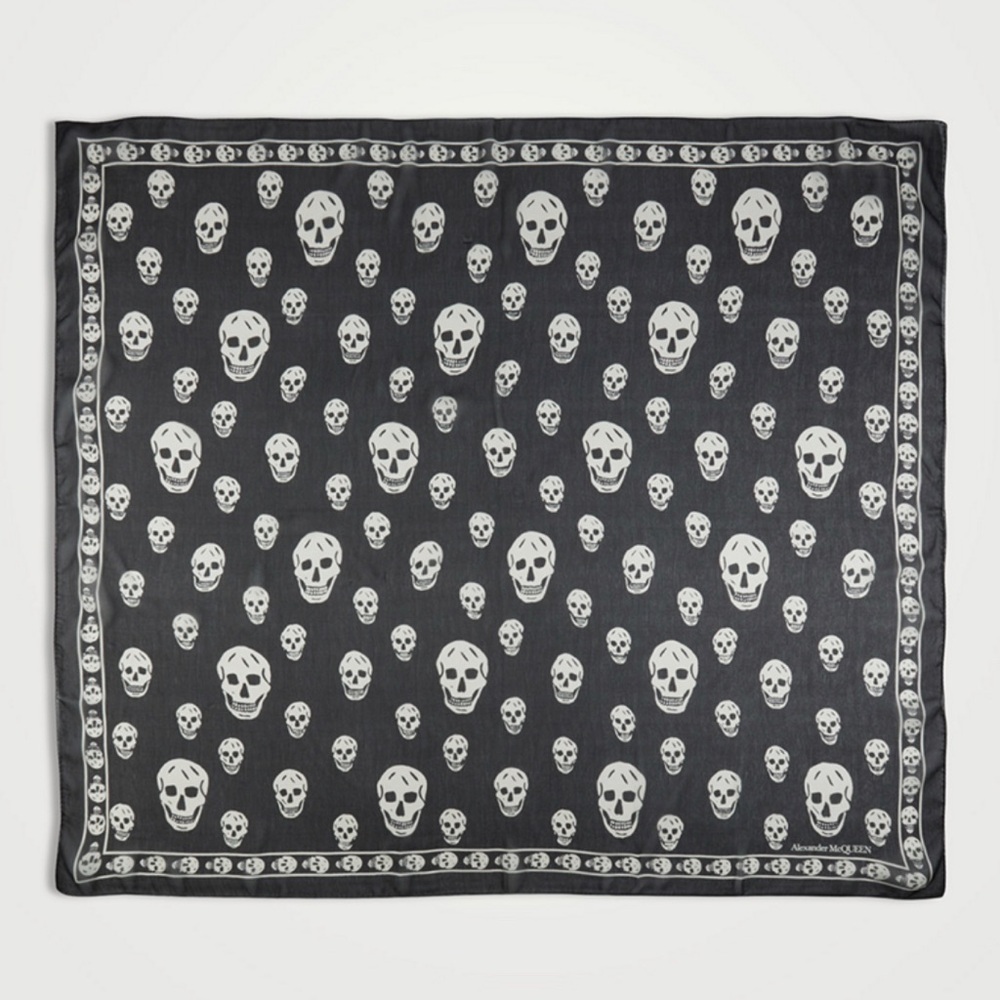 Alexander McQueen silk scarf
